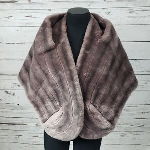 Vintage ⚜ 1950-60s faux fur stole